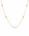 Coffee Bean Floating Station Necklace