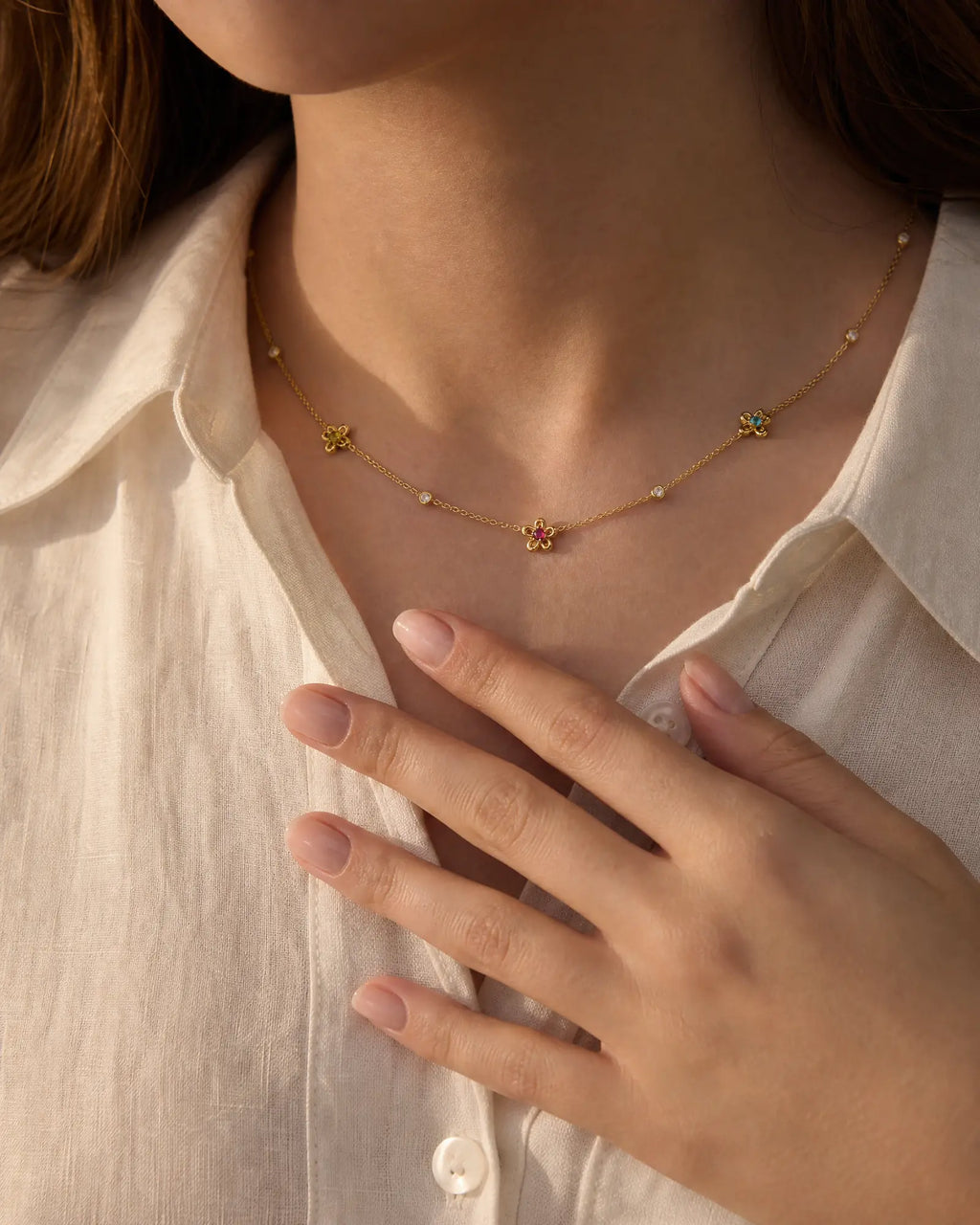 Petite Flora Station Choker