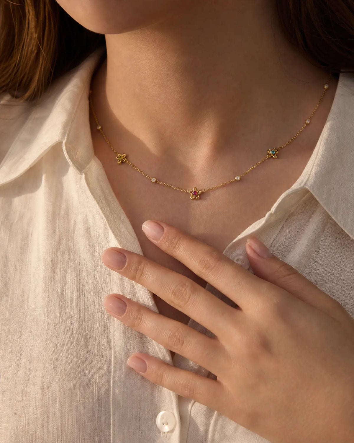 Petite Flora Station Choker