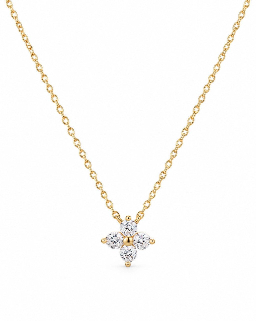 Four Petal Bloom Necklace
