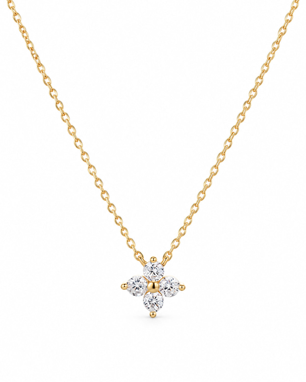 Four Petal Bloom Necklace