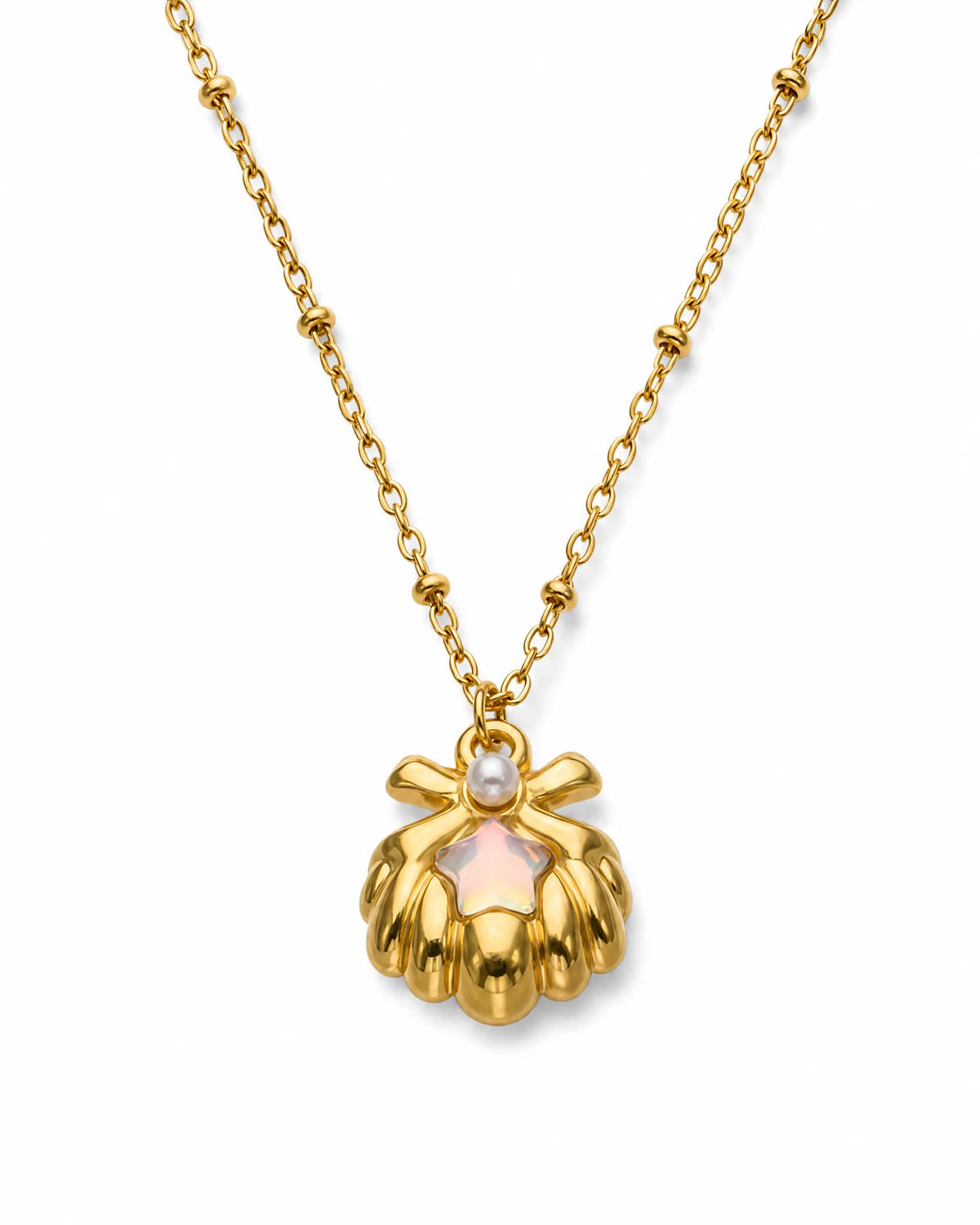 Astra Pearl Shell Necklace