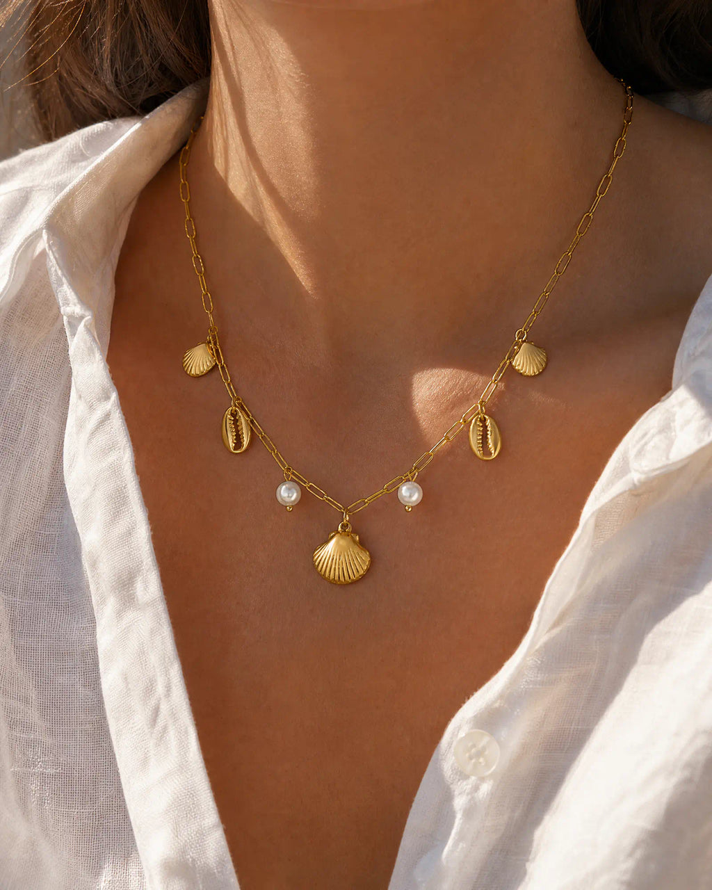 Coastal Charm Link Necklace