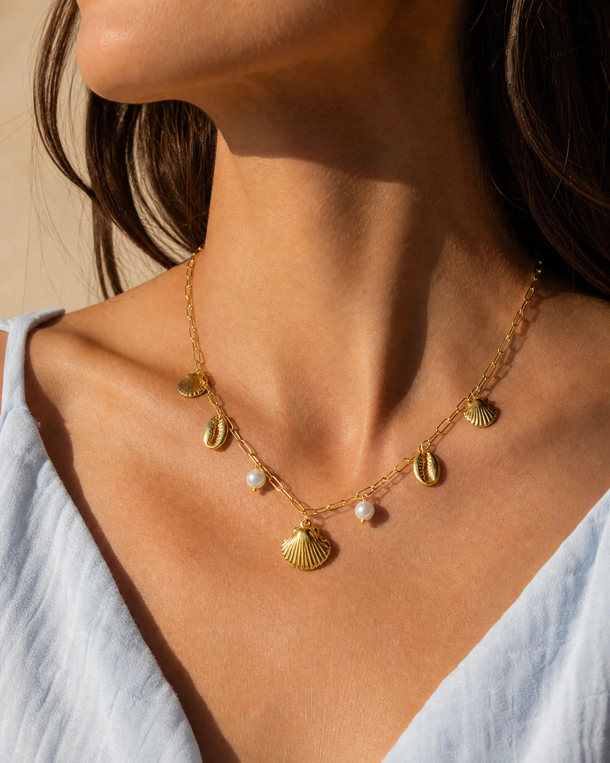Coastal Charm Link Necklace