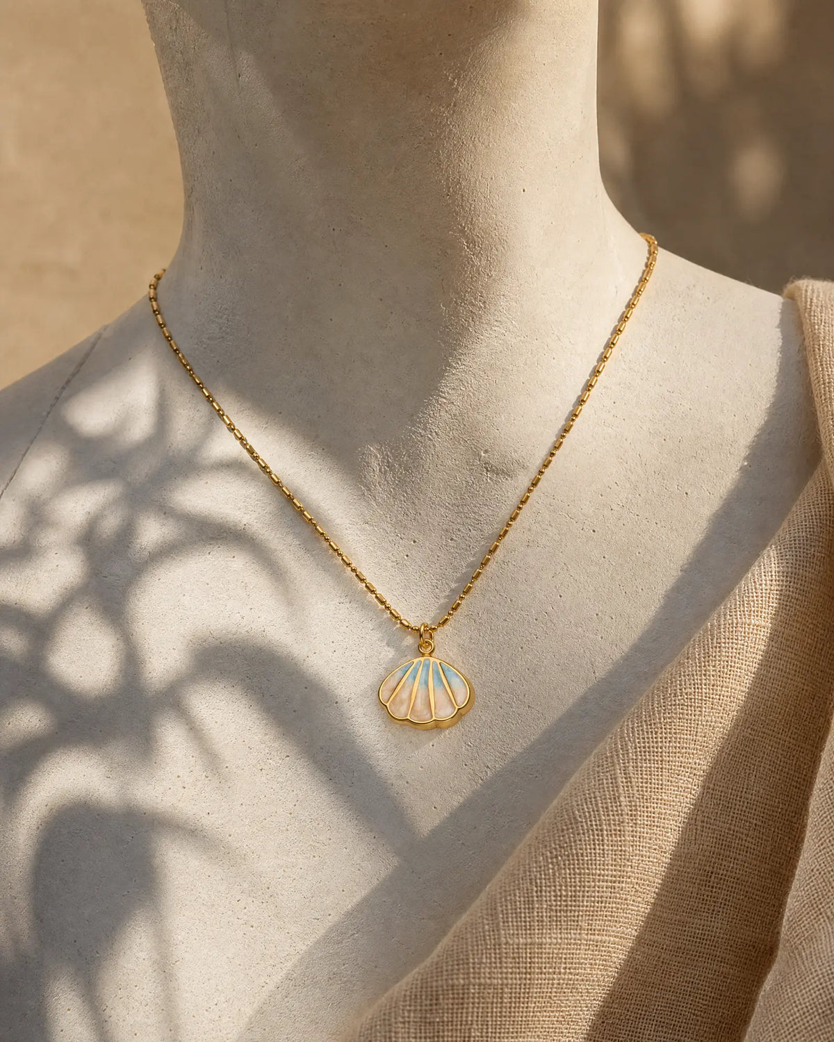 Dawn Horizon Shell Necklace