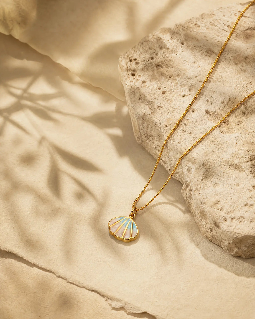 Dawn Horizon Shell Necklace