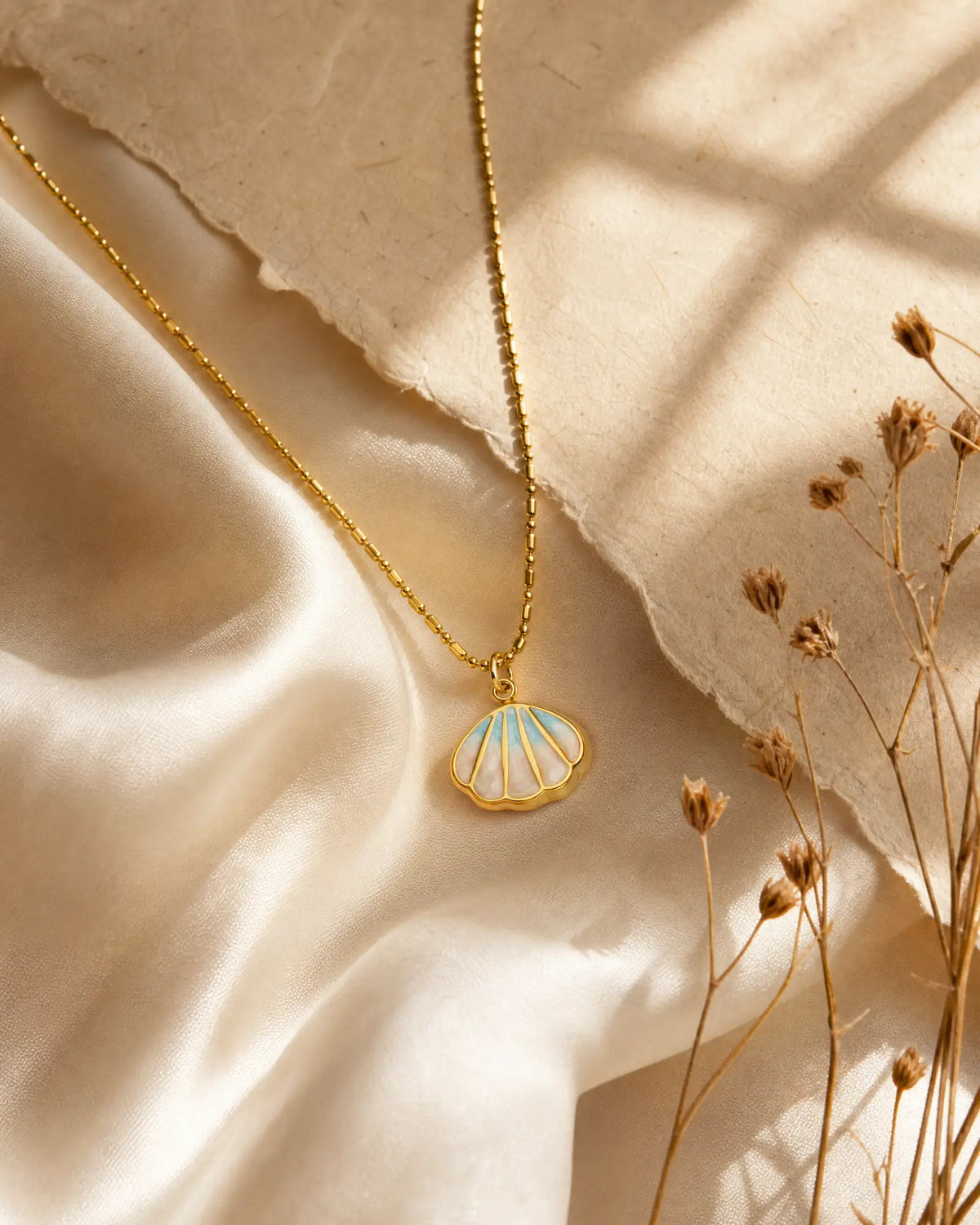 Dawn Horizon Shell Necklace