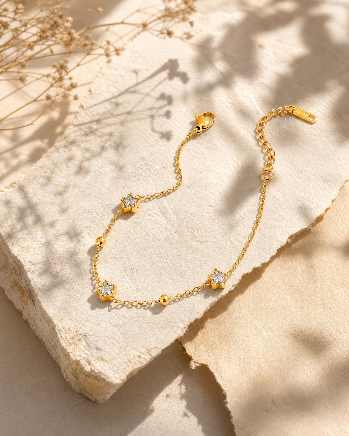 Star Station Delicate Chain Bracelet