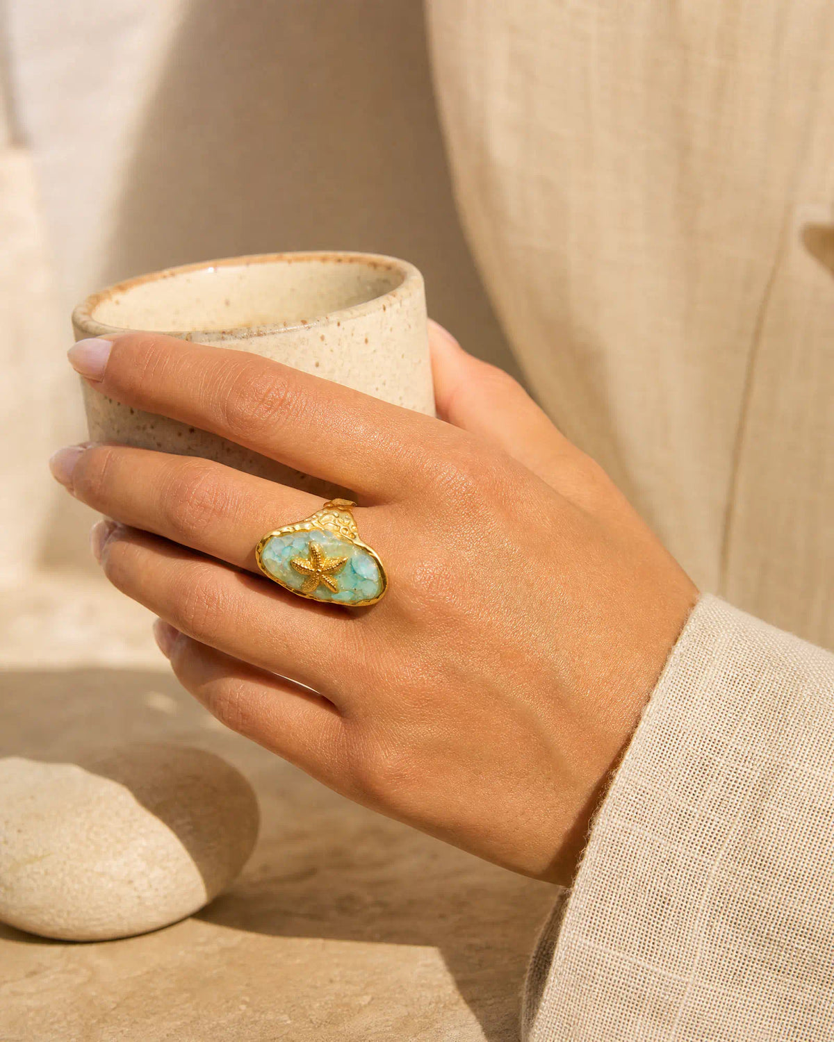 Tide Pool Starfish Ring