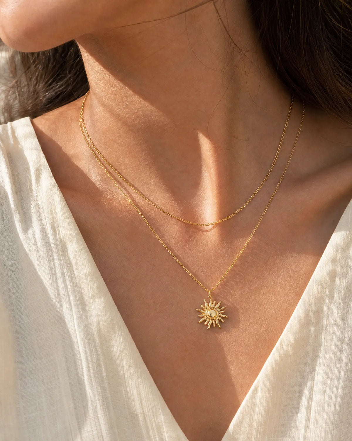 Simple Small Sun Pendant