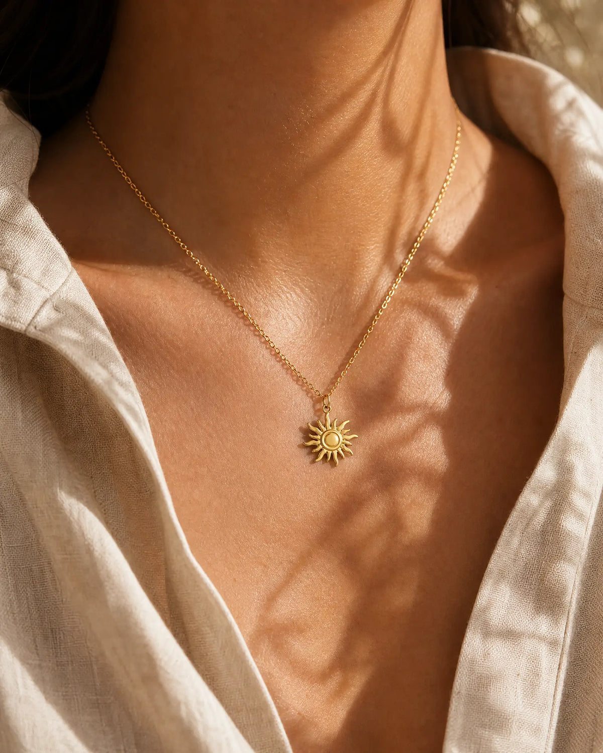 Simple Small Sun Pendant