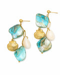 Ocean Tide Drop Earrings