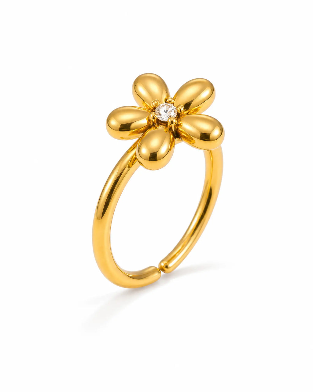 Lumi Daisy Zirconia Ring