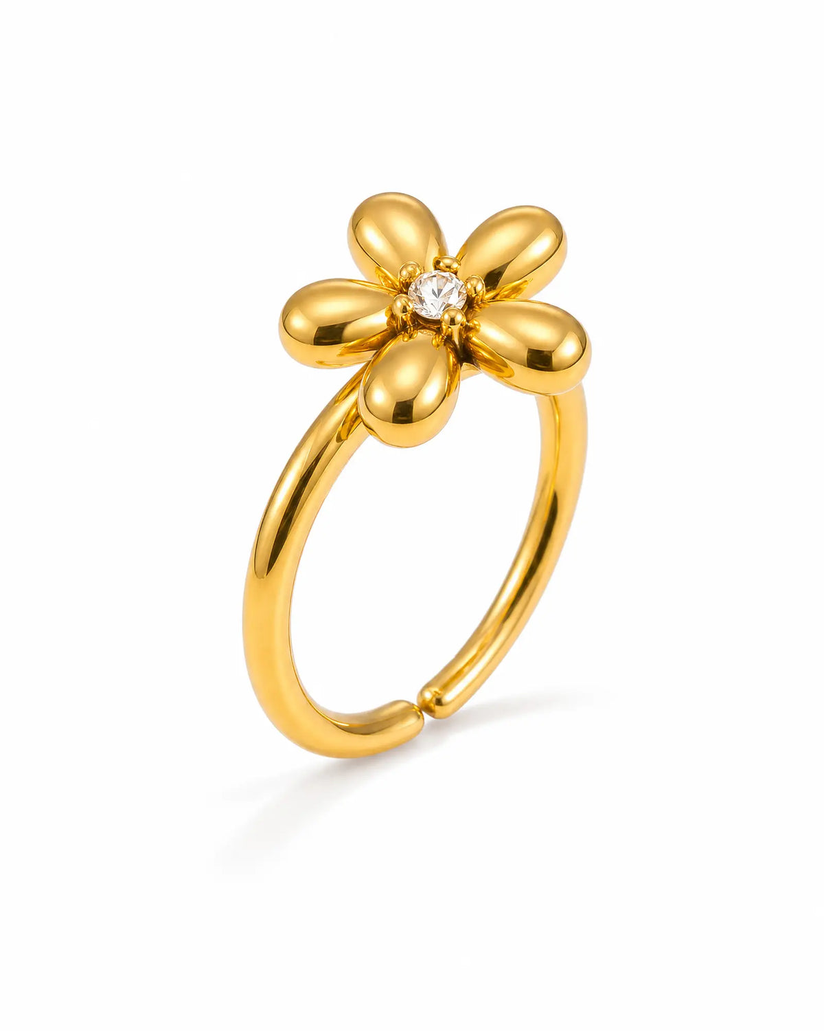Lumi Daisy Zirconia Ring