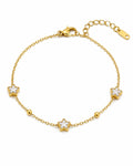 Wearlumi Star Station Delicate Chain Bracelet - Celestial Star Station Bracelet