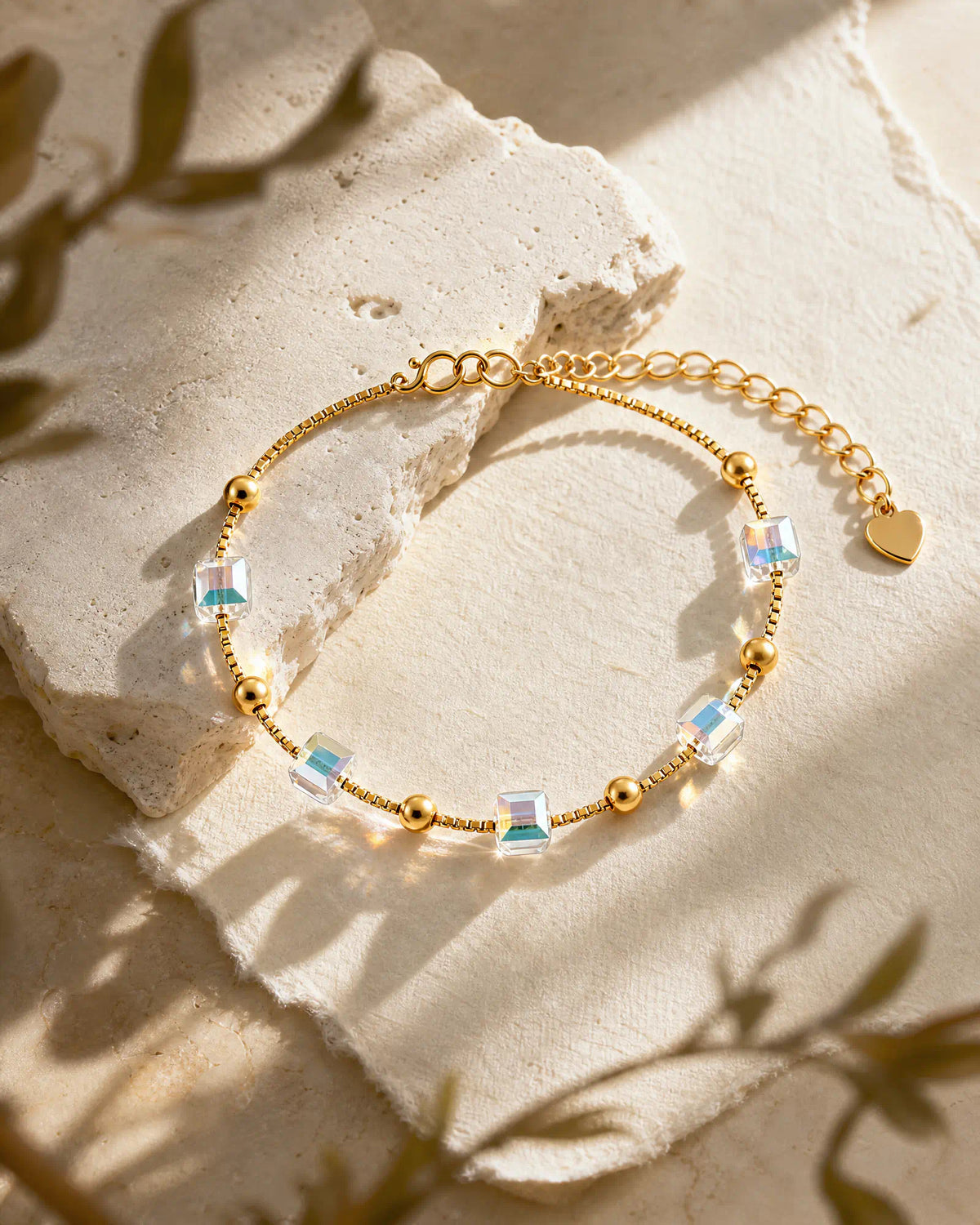 Sunlit Prism Station Link Bracelet