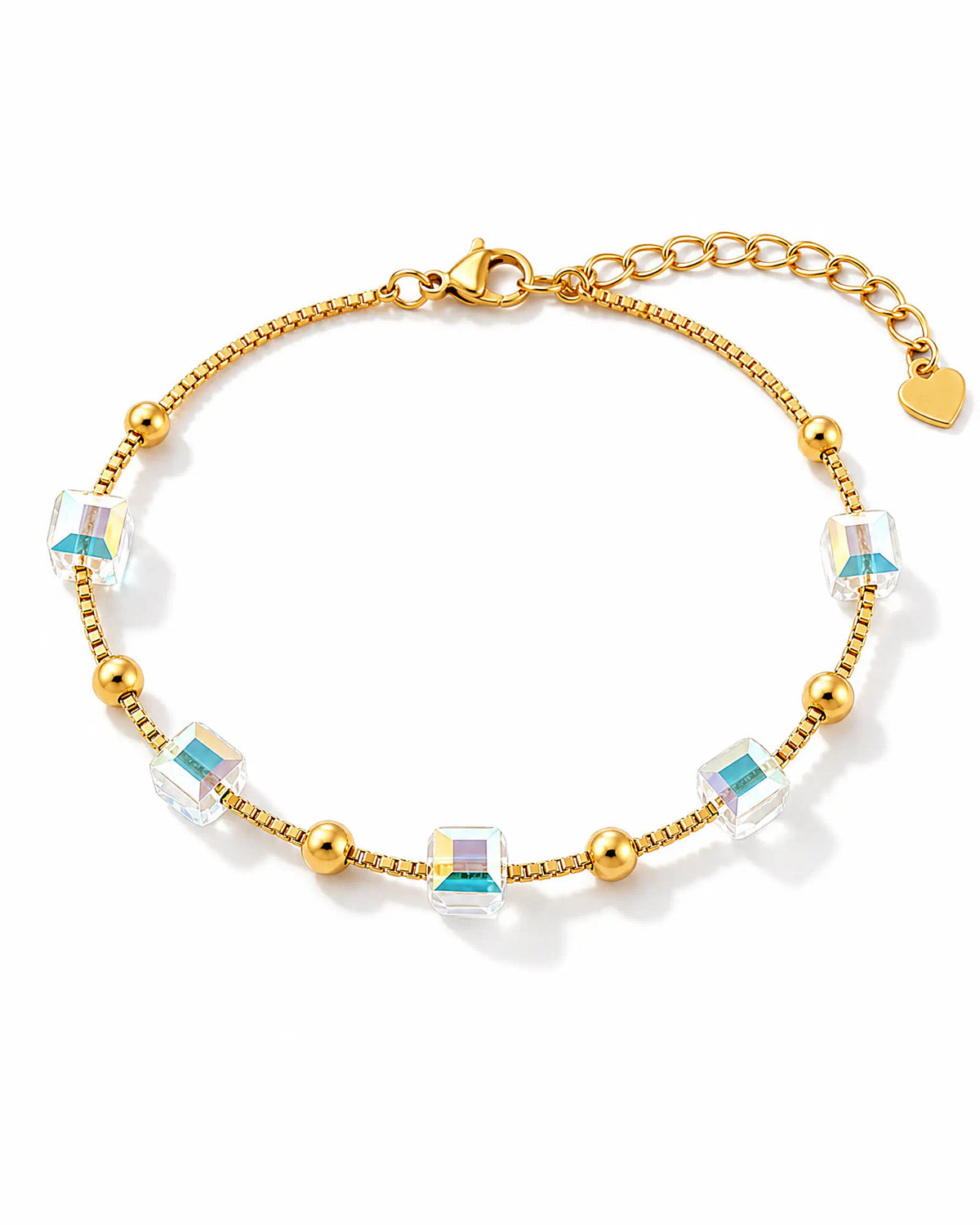 Sunlit Prism Station Link Bracelet
